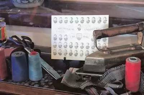 裁縫店里用過(guò)的舊熨斗