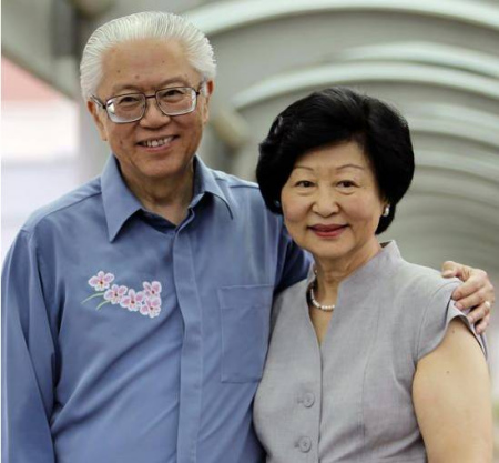 陳慶炎和夫人 陳慶炎和夫人