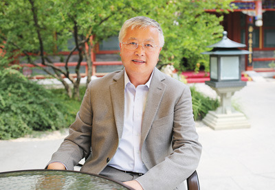 圖為謝明。 本報記者 嚴 瑜攝