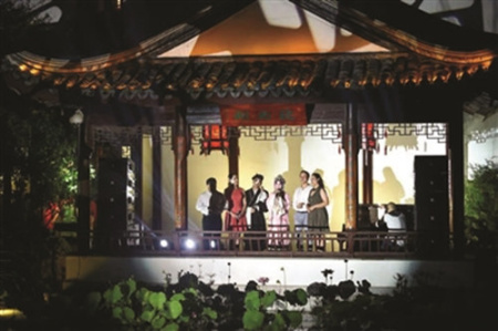 演出現(xiàn)場(chǎng)。(薛馬義 攝) 