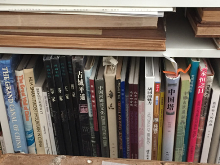 林西莉家中隨處可見中國的藝術品和中文書籍。