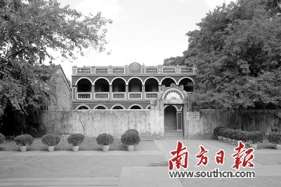 孫中山故居紀(jì)念館正門。資料圖片