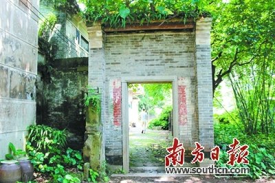 司前鎮(zhèn)的大園坊為電影演員林楚楚故居，現(xiàn)在由其親屬管理。資料圖片