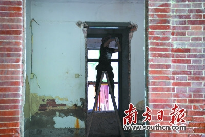 潮海關舊址低級幫辦宿舍正在進行內部修繕，修繕后將作為專題博物館。