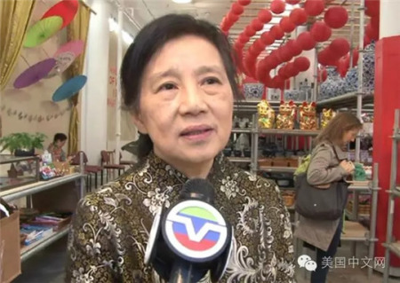 珠江百貨創(chuàng)始人之一朱敬業(yè)接受本網(wǎng)采訪。（美國(guó)中文網(wǎng)記者周陽(yáng)攝）