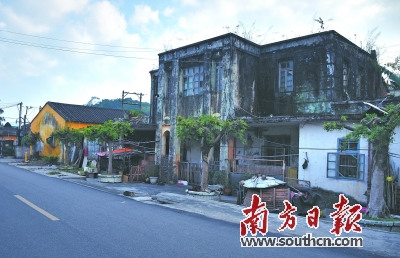 潮汕鐵路意溪站舊址，前面的西榮北路便是當(dāng)年的潮汕鐵路。 許端陽 攝