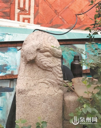 園中石雕象整體造型圓潤