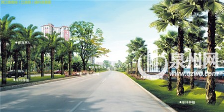 濱江路南段提升效果圖 濱江路南段提升效果圖
