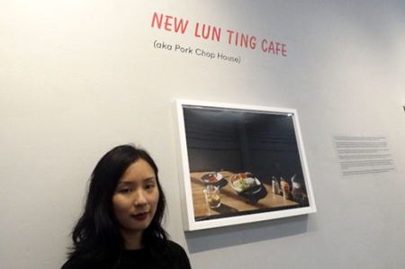 人情味攝影展作者之一 Valerie Luu。(美國《世界日報》/關文杰 攝)