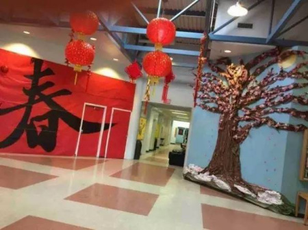 溫哥華學校春節(jié)裝飾 溫哥華學校春節(jié)裝飾