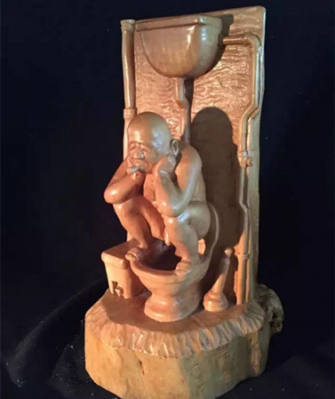 陳啟光作品《思想者》 陳啟光作品《思想者》