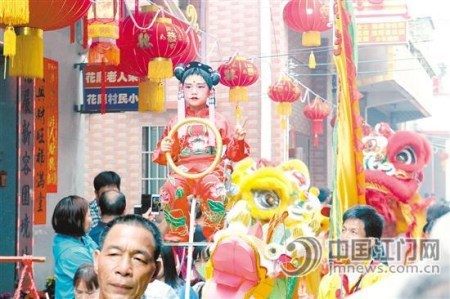 哪吒造型吸引眼球。