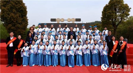 武漢舉辦知音文化尋根祭祀華僑華人共祭楚隱賢鐘子期。