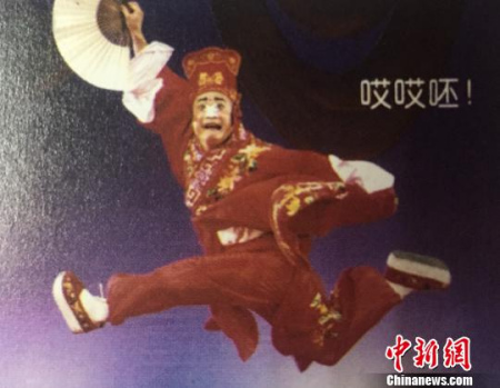 方展榮在《鬧釵》中的精彩表演。受訪者提供