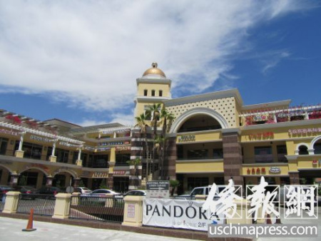 華人新高端餐廳進入圣蓋博市。（美國《僑報》/翁羽 攝）
