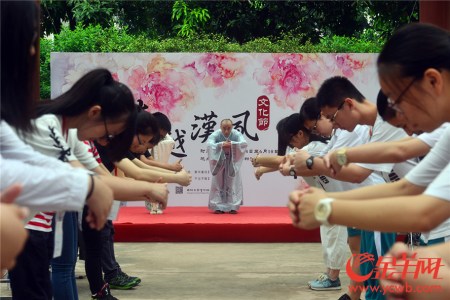 2017年5月14日，第二屆“南越漢風文化節(jié)”開幕，“南越記憶”長袖舞表演。記者 林桂炎 攝
