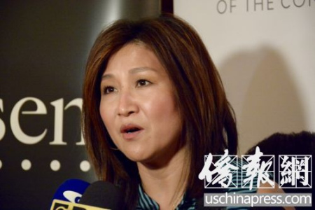 尼爾森亞太裔美國人外部顧問委員會成員尼娜宋(Nina Song)。(美國《僑報》/夏嘉 攝)