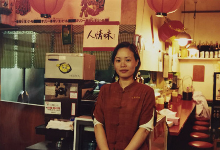 郭聯(lián)輝的妻子翁李琳與他們的第一家店 郭聯(lián)輝的妻子翁李琳與他們的第一家店