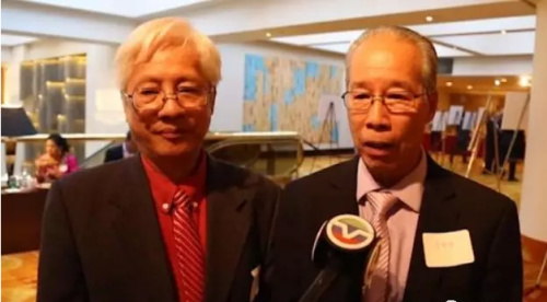 羅省中華會(huì)館共同主席馬培道和方杰洲 羅省中華會(huì)館共同主席馬培道和方杰洲