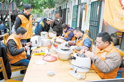 義修活動受到市民歡迎。