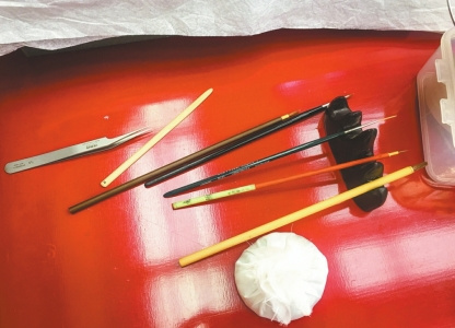 簡(jiǎn)單的幾樣工具讓亞洲的古畫古書重現(xiàn)當(dāng)時(shí)的精彩。
