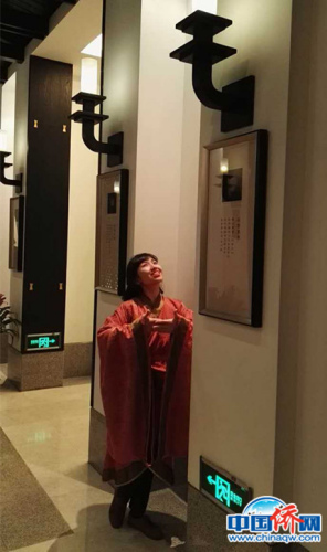 在西安身著漢服了解古都長安歷史。(圖片均由作者提供)