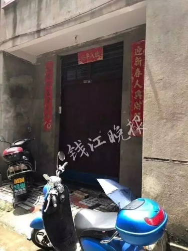 章瑩穎老家門口 章瑩穎老家門口