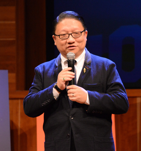 美國(guó)鷹龍傳媒董事長(zhǎng)蘇彥韜（圖片由受訪者提供）