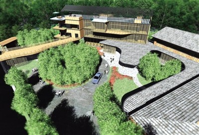 楠溪書院擴建效果圖。