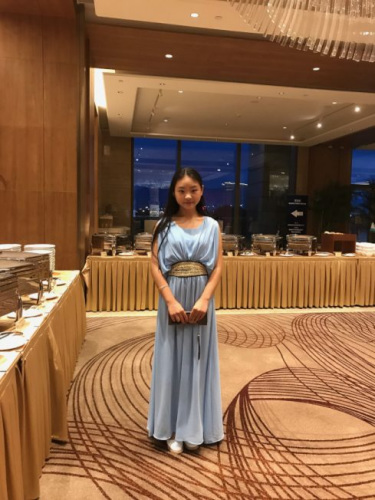 福州姑娘Sarah計(jì)劃讀藝術(shù)院校。（美國《世界日?qǐng)?bào)》）