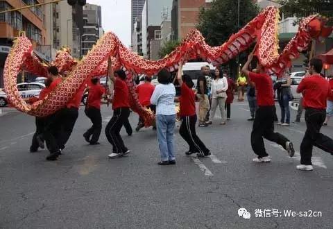 古風(fēng)韻味的市中心唐人街。（南非僑網(wǎng)微信公眾號）