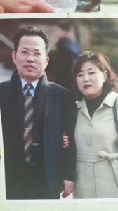 夫婦倆初到成都。(受訪者供圖)