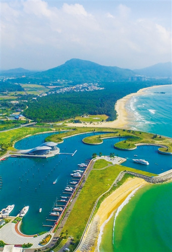 萬寧石梅灣美景。高林 攝