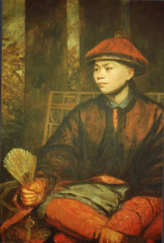 來自廣州的黃亞東，曾向英國介紹中國的植物、瓷器、針灸和詩書文化。（BBC中文網(wǎng)）