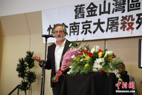 圖為舊金山猶太裔市議員阿倫·佩斯金。<a target='_blank' >中新社</a>記者 劉丹 攝