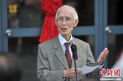 資料圖：余光中。 <a target='_blank' >中新社</a>記者 呂明 攝 