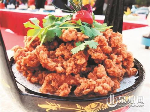閩南炸醋肉。
