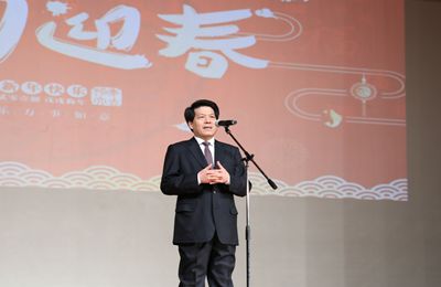 李輝大使致辭。