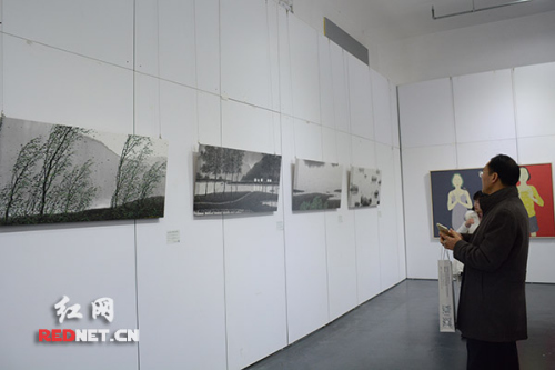 展覽現(xiàn)場。 