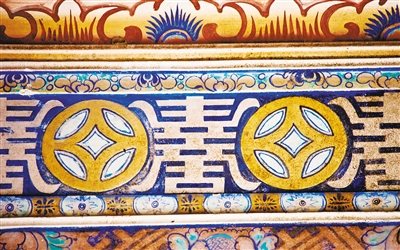文昌市韓家宅壁畫。 海南日報(bào)記者 李幸璜 攝