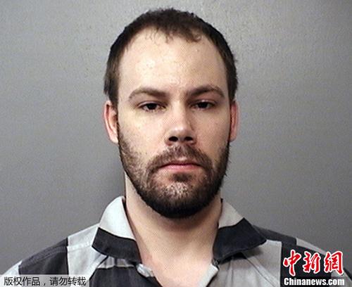 資料圖：中國訪問學者章瑩穎失蹤案的美國被告人克里斯滕森。