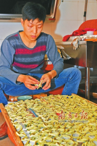 客家特色年貨馓子。