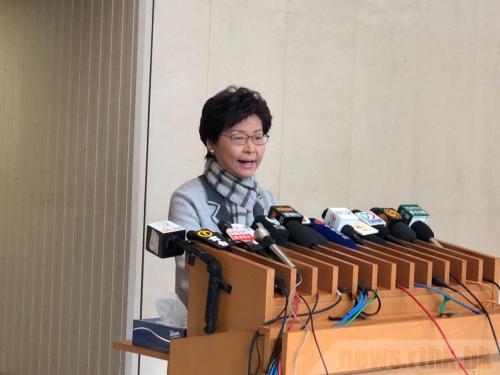 香港特區(qū)行政長官林鄭月娥6日表示，稱非常敬重饒宗頤，其和饒宗頤的關(guān)系密切，過去10年來曾在不同場合得到饒宗頤的教晦。圖片來源：香港電臺網(wǎng)站