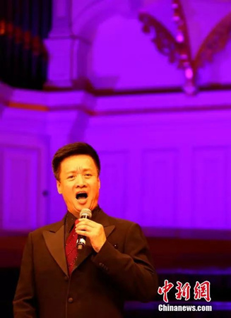資料圖。閻維文，著名男高音歌唱家，國家一級演員。代表作有《小白楊》、《說句心里話》、《母親》等。