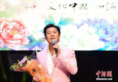 資料圖。蔡國慶，著名通俗歌曲演唱家、國家一級演員，代表作有《同一首歌》、《北京的橋》等。