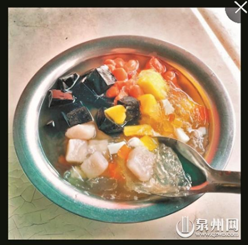 泉州美食四果湯。