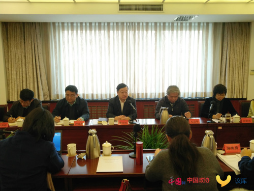 2月26日，致公黨中央2018年全國兩會媒體通氣會在致公黨中央機關(guān)召開。 中國網(wǎng)(《議庫》APP平臺)記者胡俊攝。