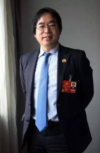 3月6日，日本亞洲通訊社社長徐靜波在北京接受專訪?！稏|方新報》特約記者李國慶攝