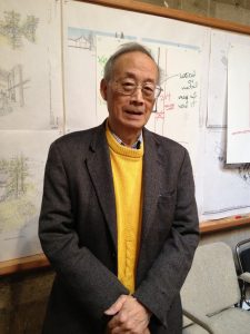 韋業(yè)祖在辦公室。（加拿大《環(huán)球華報》）