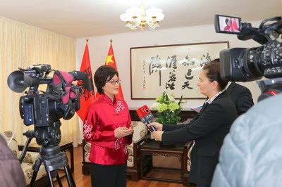 圖片來源:中國駐阿爾巴尼亞大使館網(wǎng)站 圖片來源:中國駐阿爾巴尼亞大使館網(wǎng)站